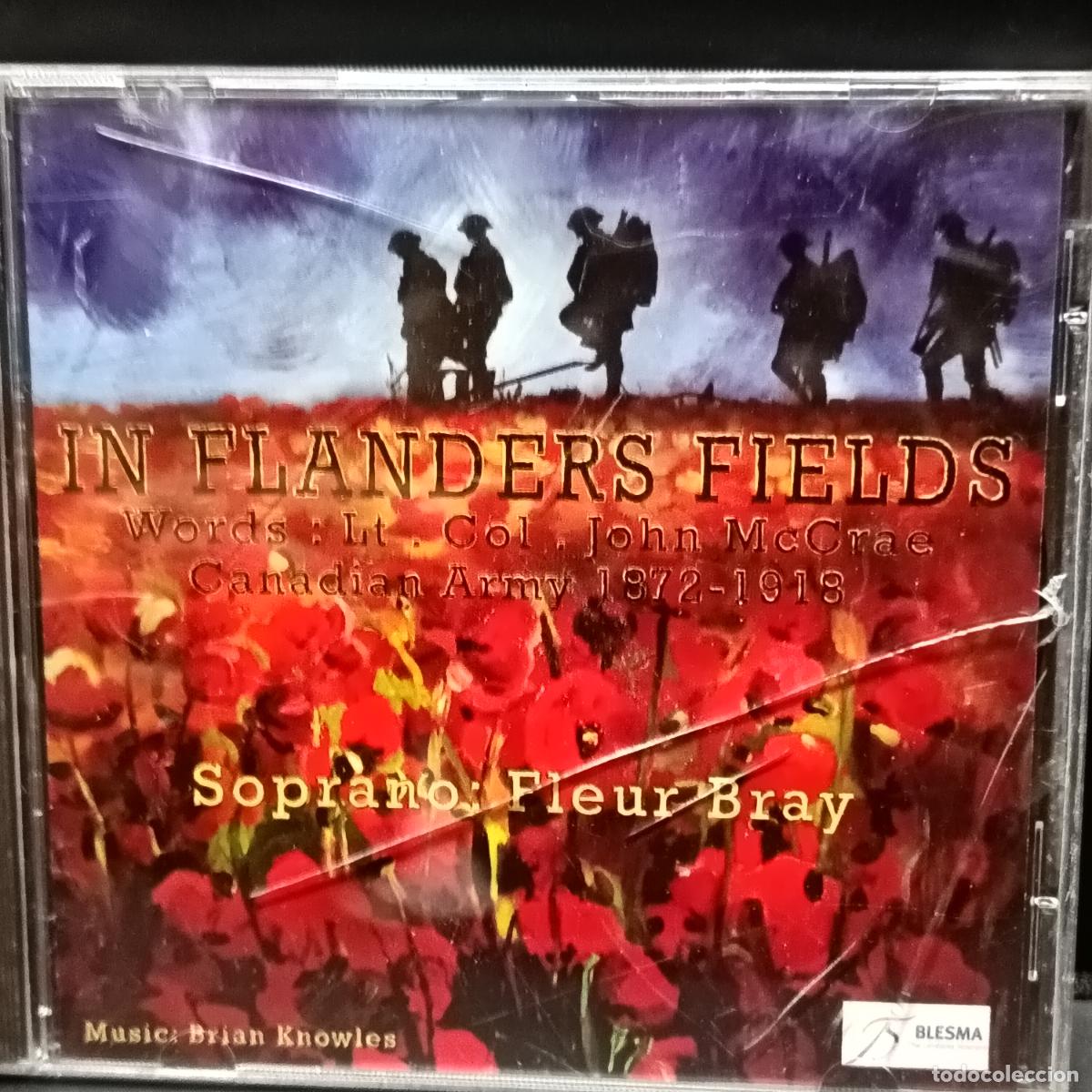 CDs de m&uacute;sica: CD CORO Militar. In Flanders Fields. Fleur Bray - Foto 1