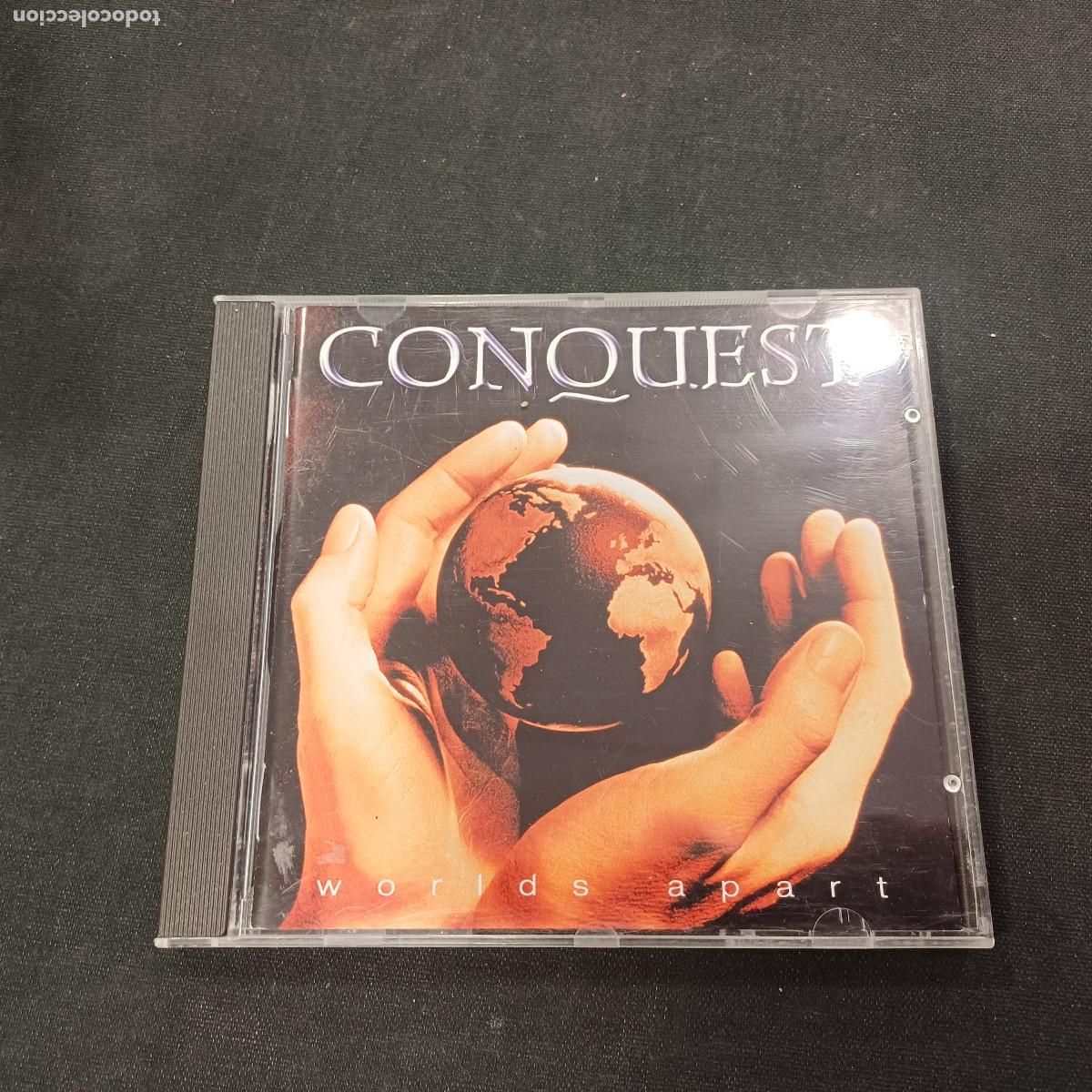 CDs de m&uacute;sica: CONQUEST/WORLDS APART/CD METAL. - Foto 1