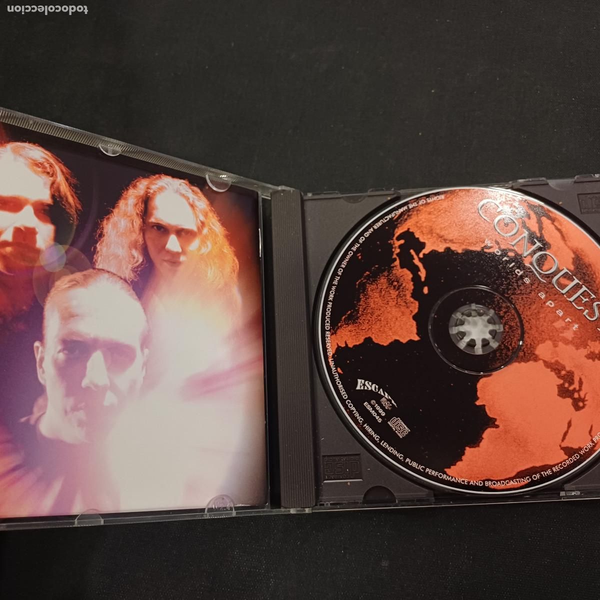CDs de m&uacute;sica: CONQUEST/WORLDS APART/CD METAL. - Foto 2