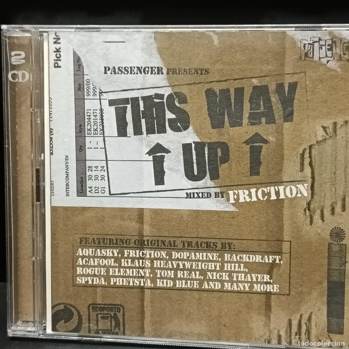 CD de M&uacute;sica: Friction &ndash; This Way Up 2CD: Aquasky, dOPAMINE, kID bLUE, Tom Real, BAckdraft, Acafool, Spyda...