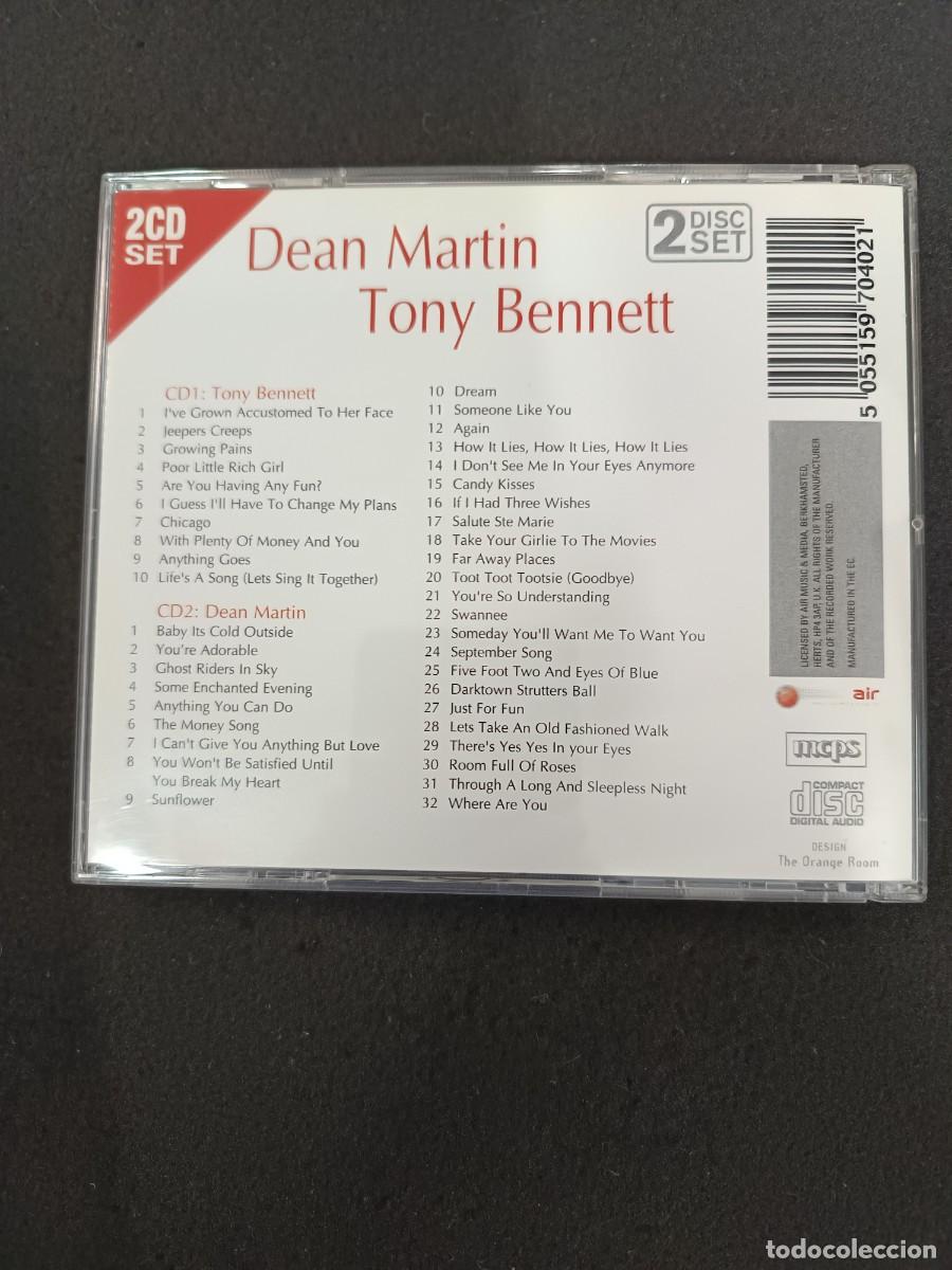 CDs de m&uacute;sica: 2 CD. DEAN MARTIN / TONY BENNETT. - Foto 2