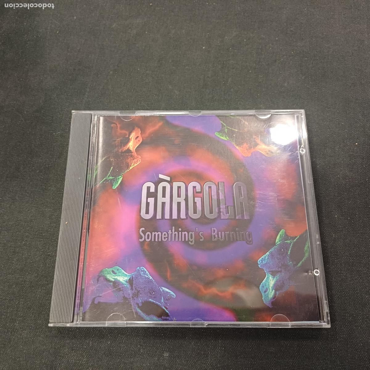 CDs de M&uacute;sica: GARGOLA/SOMETHING'S BURNING/CD METAL.