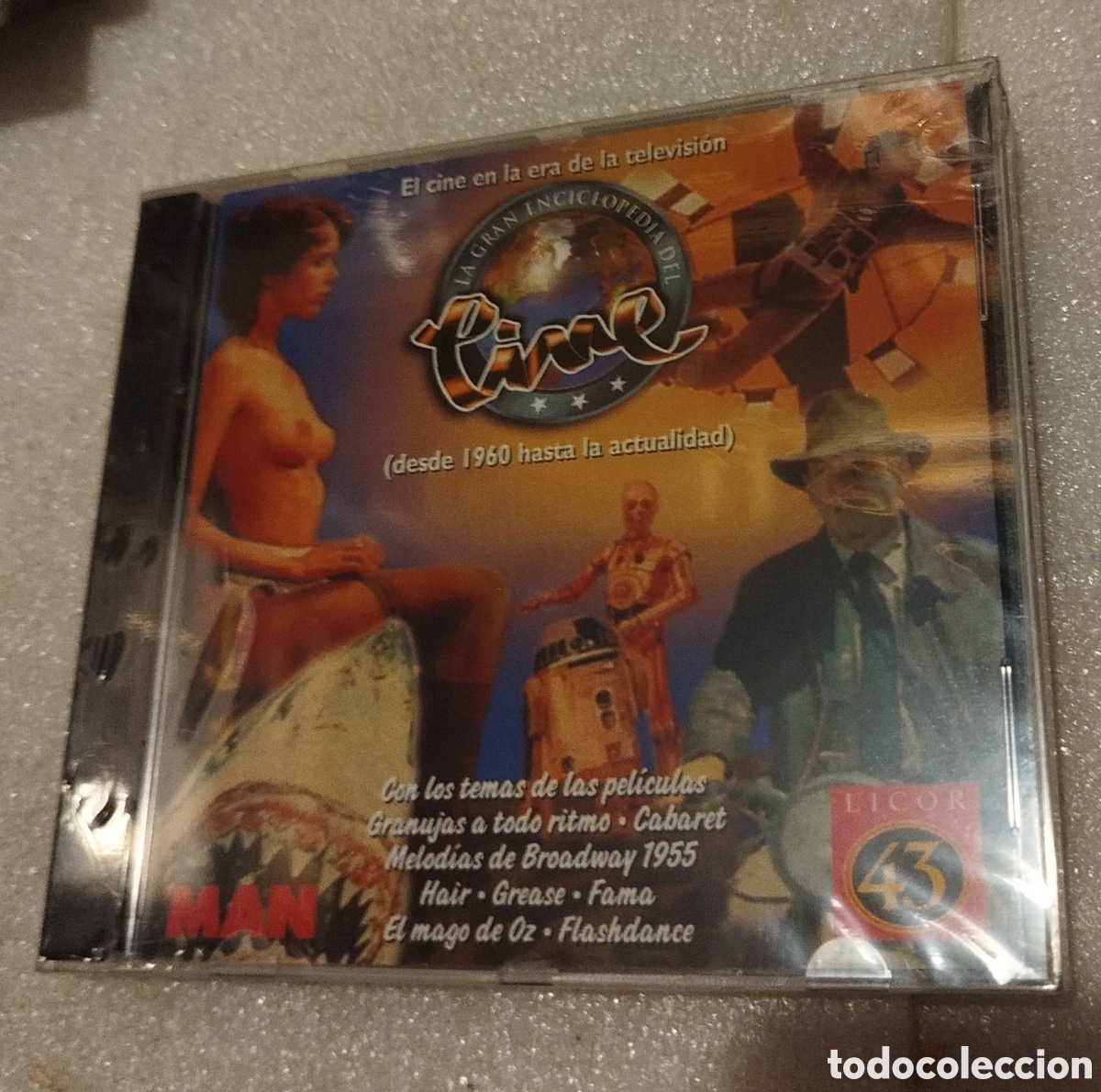 CDs de M&uacute;sica: La gran enciclopedia del cine. El cine en la era de la televisi&oacute;n