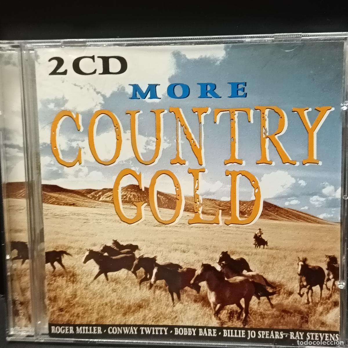 CDs de M&uacute;sica: 2CD More COUNTRY Gold: ROGER MILLER, CONWAY TWITTY, BOBBY BARE, RAY STEVENS, BILLIE JO SPEARS...