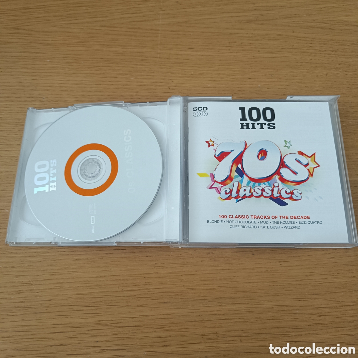 CDs de m&uacute;sica: 100 Hits 70s Classics (5 CDs) - Foto 3