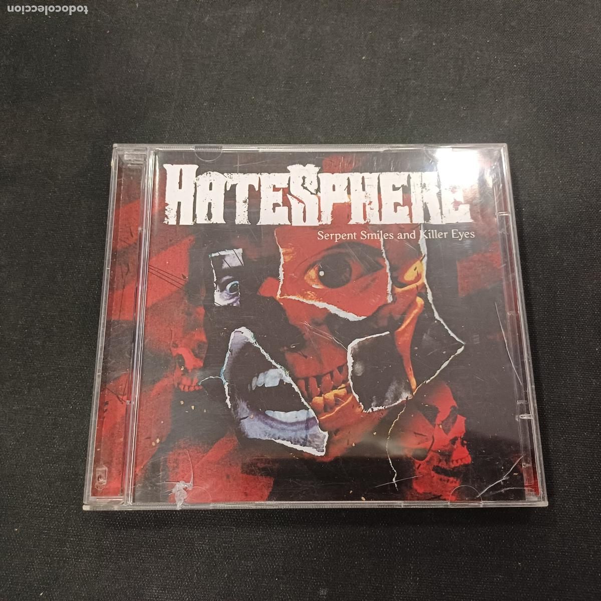 CDs de M&uacute;sica: HATESPHERE/SERPENT SMILES AND KILLER EYES/CD METAL 2 DISCOS.