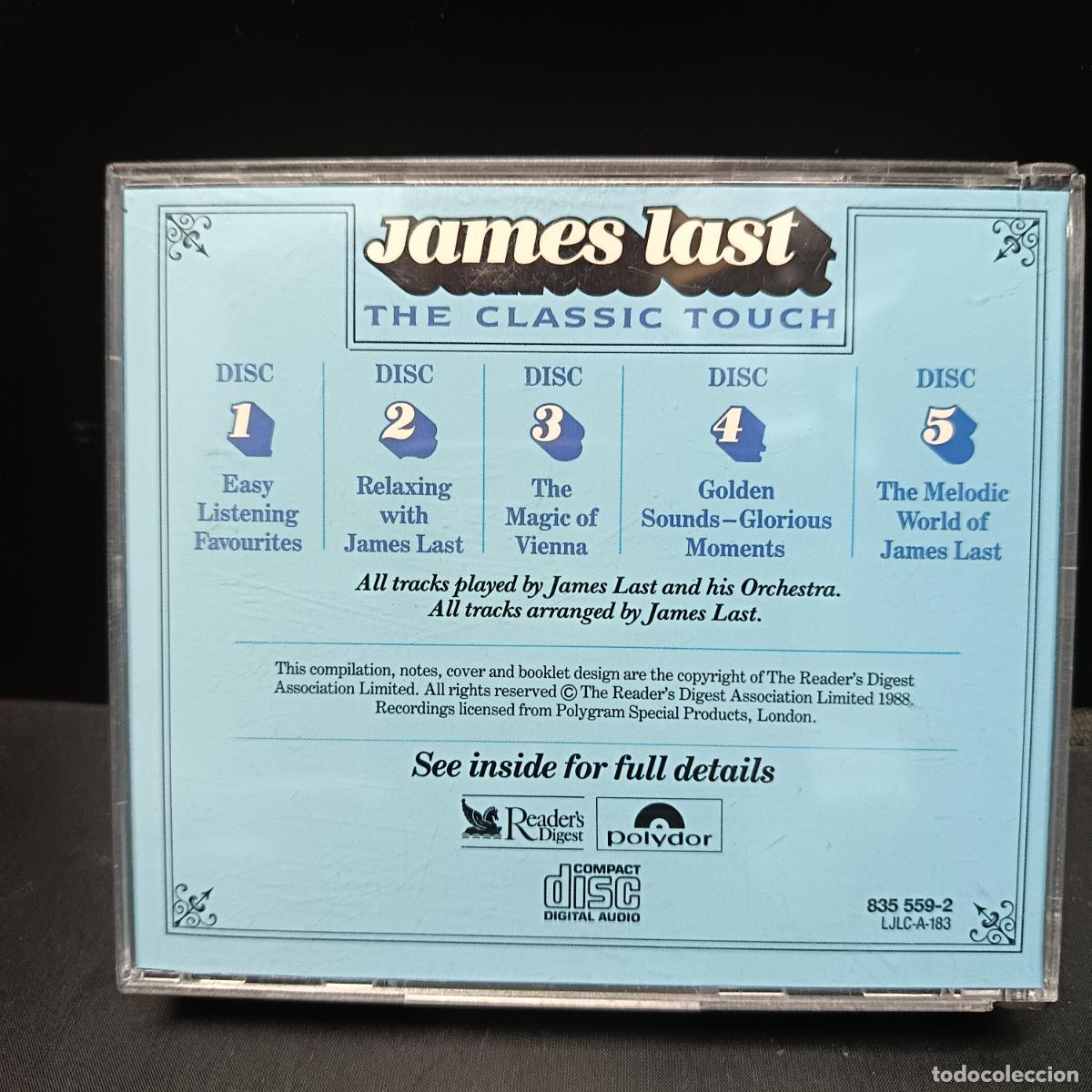 CDs de m&uacute;sica: 5CDs JAMES LAST. The classic Touch - Foto 2