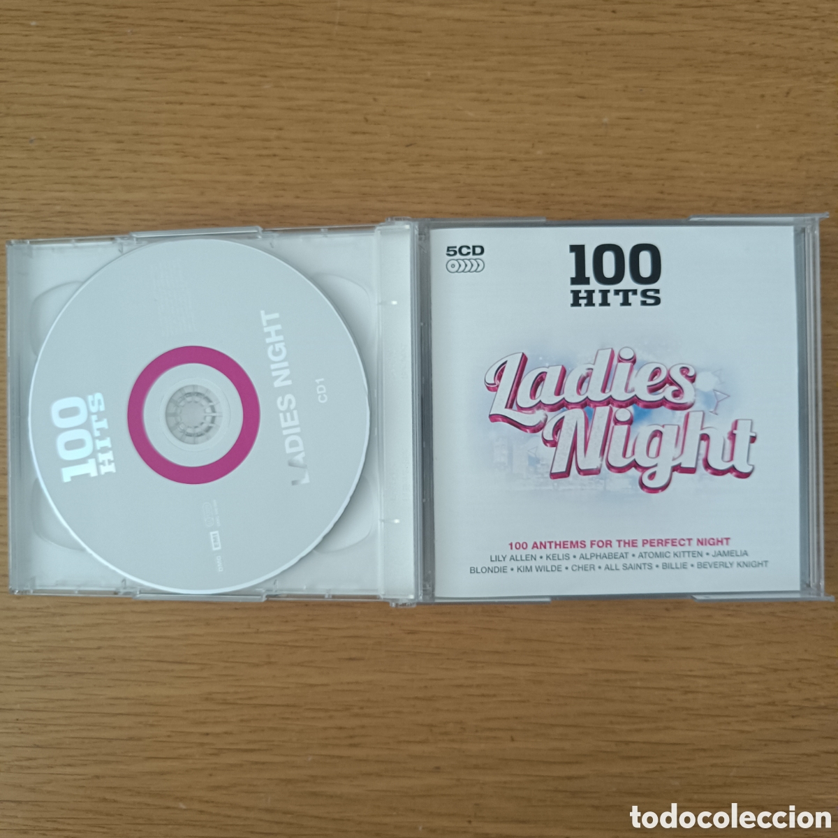 CDs de m&uacute;sica: 100 Hits Ladies Night (5 CDs) - Foto 3