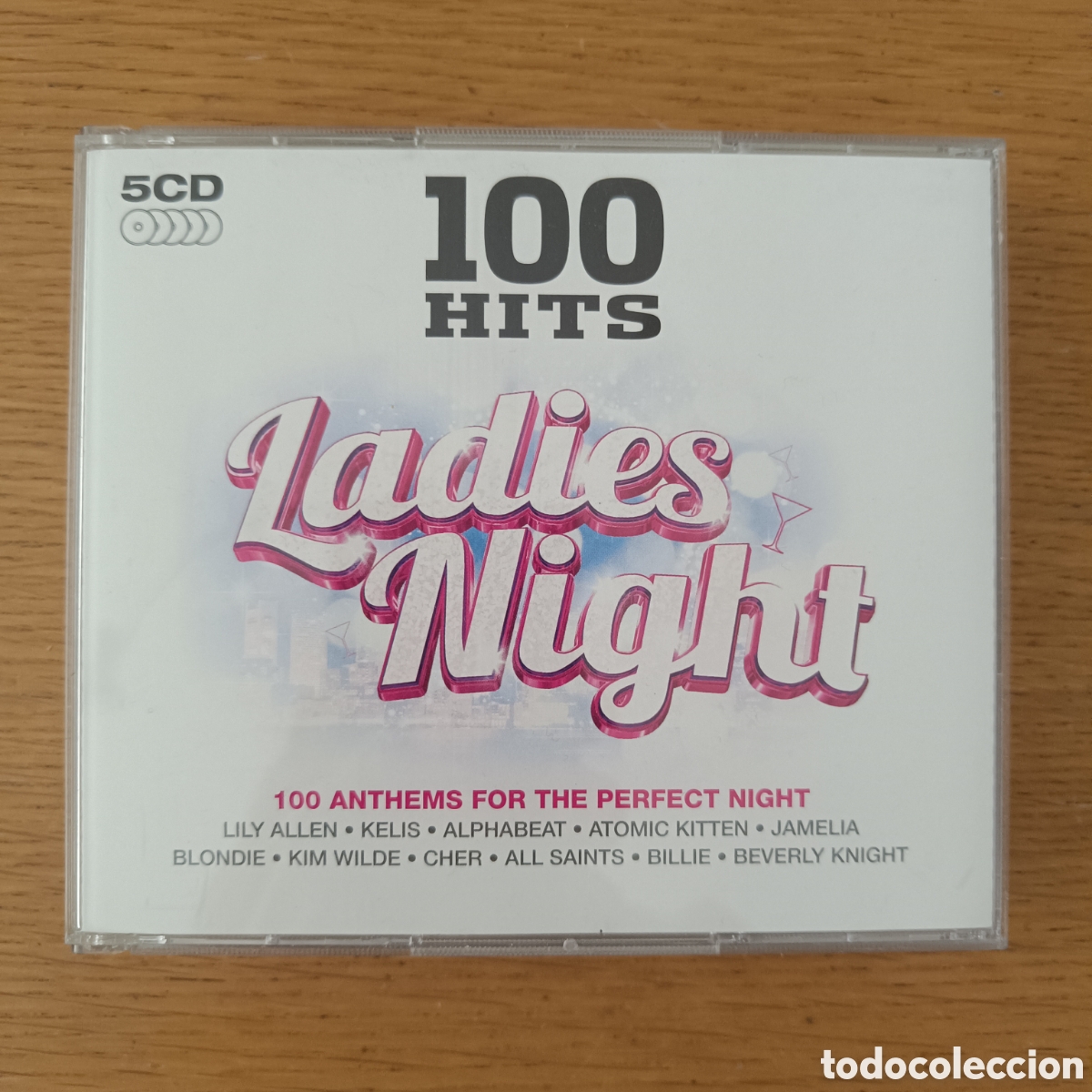 CDs de m&uacute;sica: 100 Hits Ladies Night (5 CDs) - Foto 1