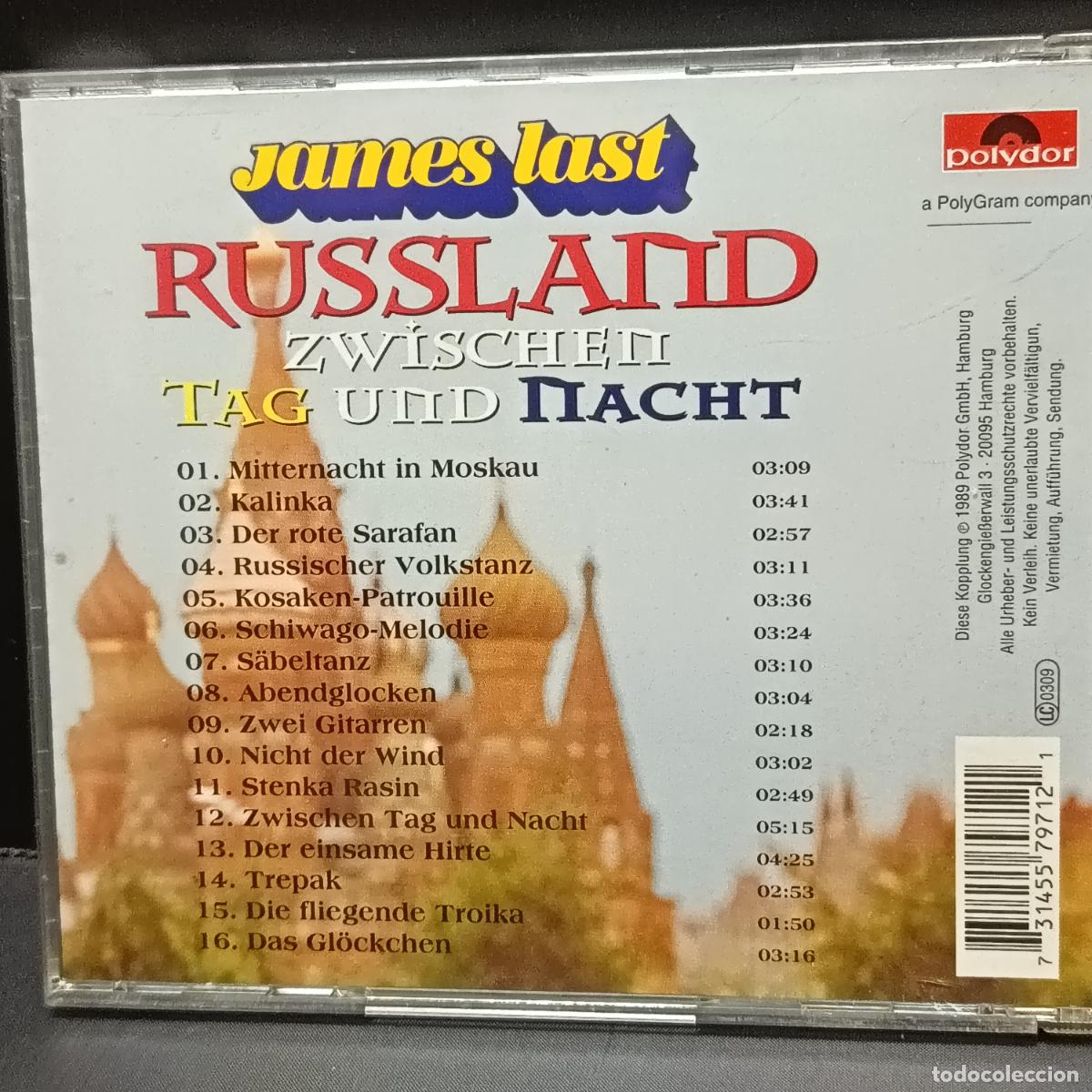 CDs de m&uacute;sica: CD JAMES LAST. RUSSLAND - Foto 2