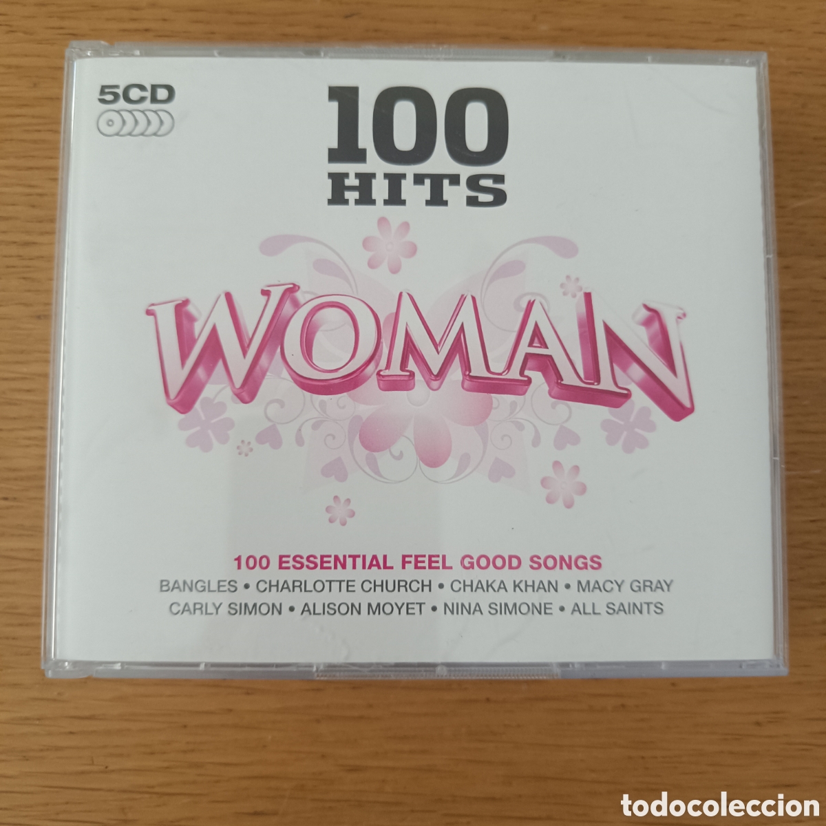 CDs de M&uacute;sica: 100 Hits Woman (5 CDs)
