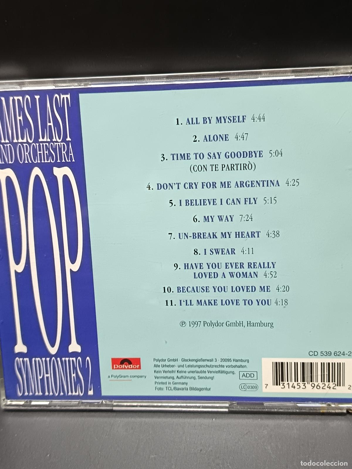 CDs de m&uacute;sica: CD JAMES LAST. POP Symphonies 2 - Foto 2