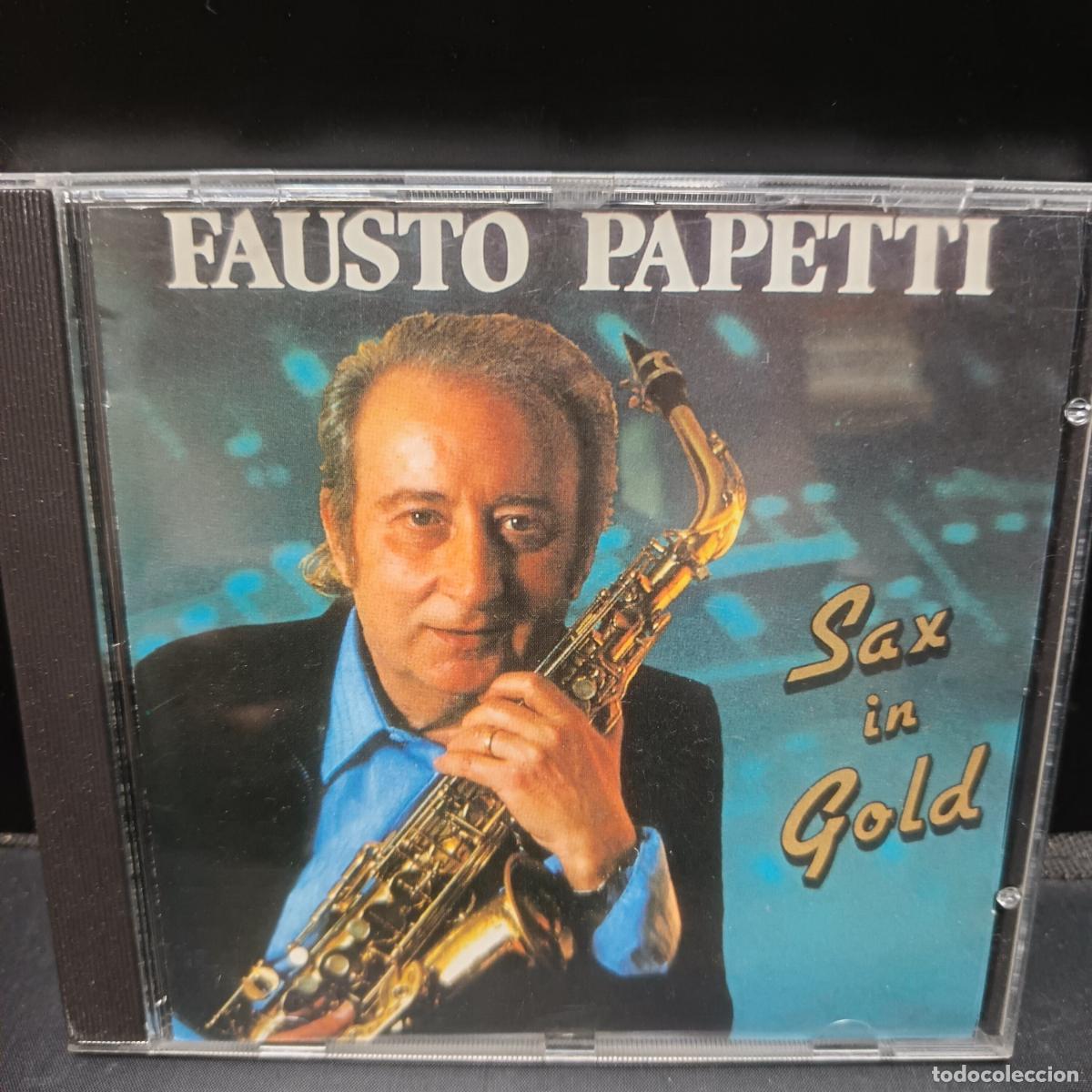 CDs de M&uacute;sica: FAUSTO PAPETTI, SAX IN GOLD. CD