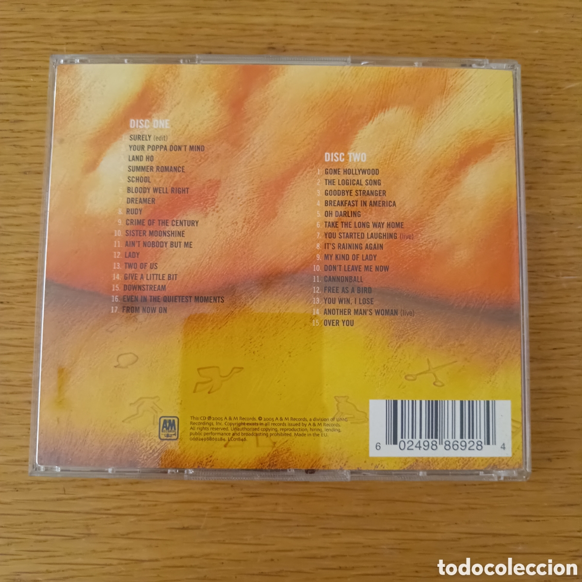 CDs de m&uacute;sica: The Supertramp Anthology (2 CDs) Retrospectable - Foto 2