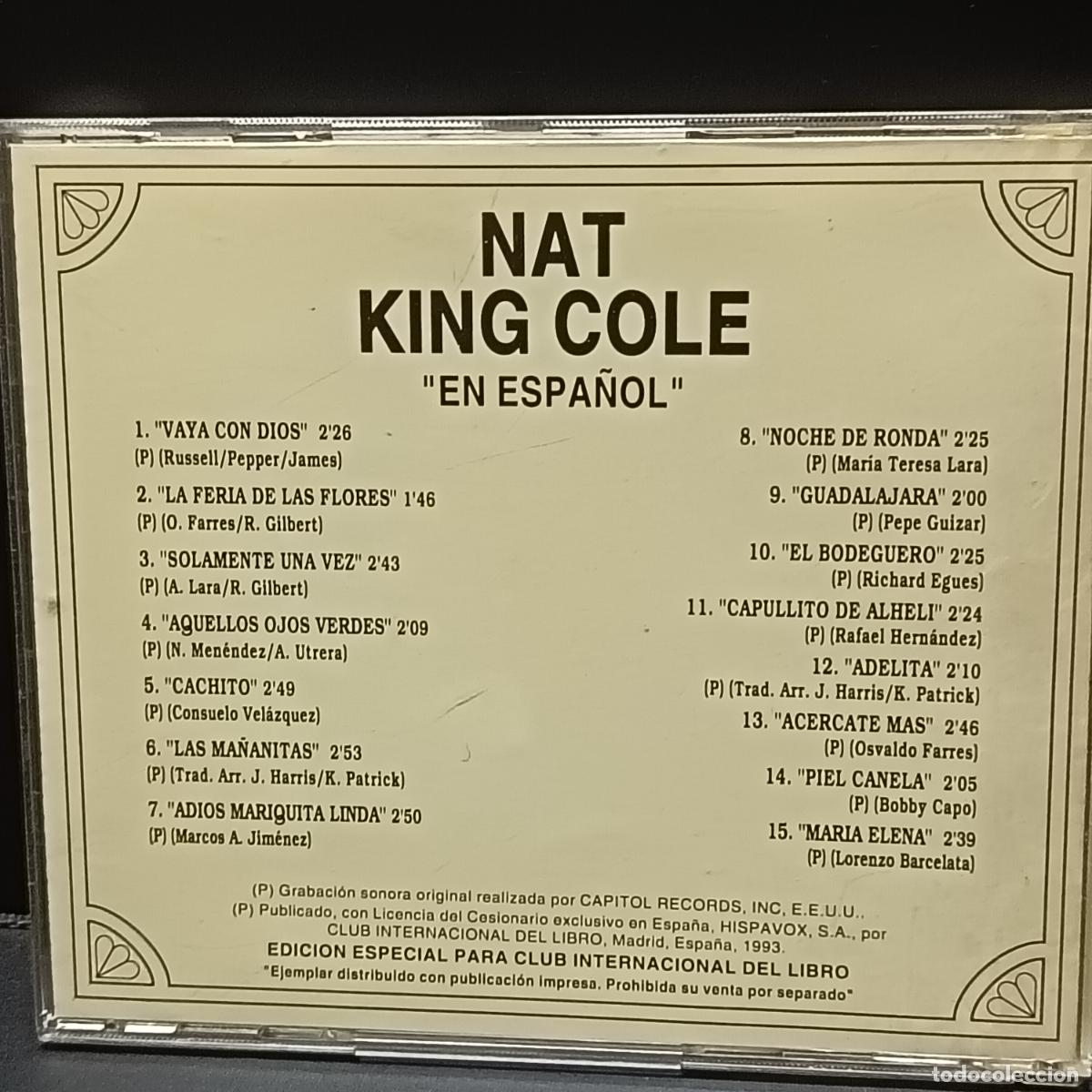 CDs de m&uacute;sica: Los 60 de los 60 NAT KING COLE - Foto 2