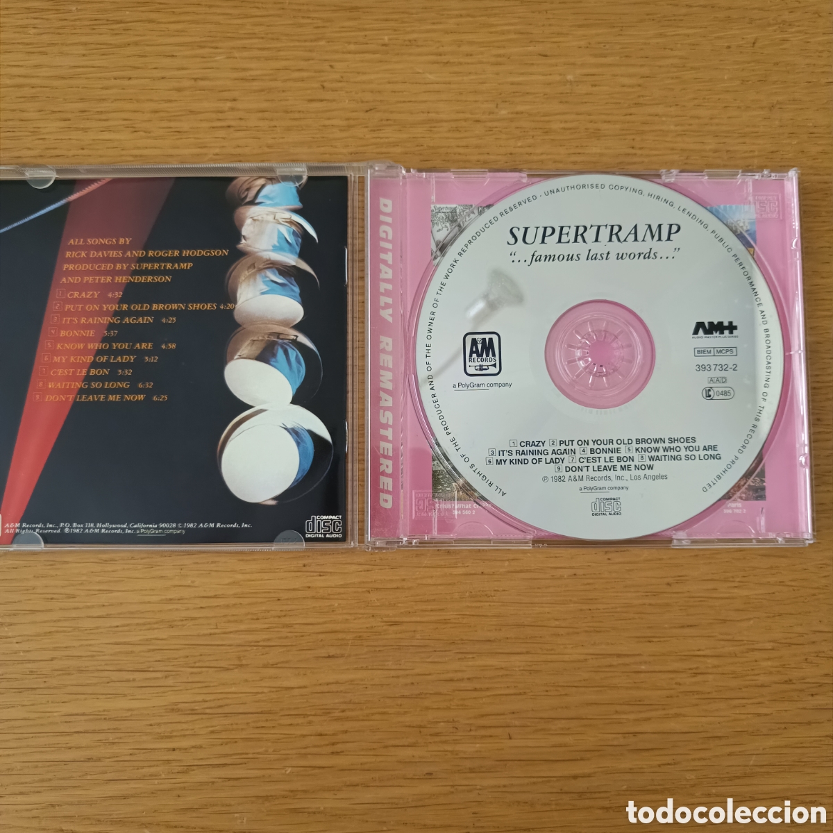 CDs de m&uacute;sica: Supertramp CD Famous Last Words - Foto 3