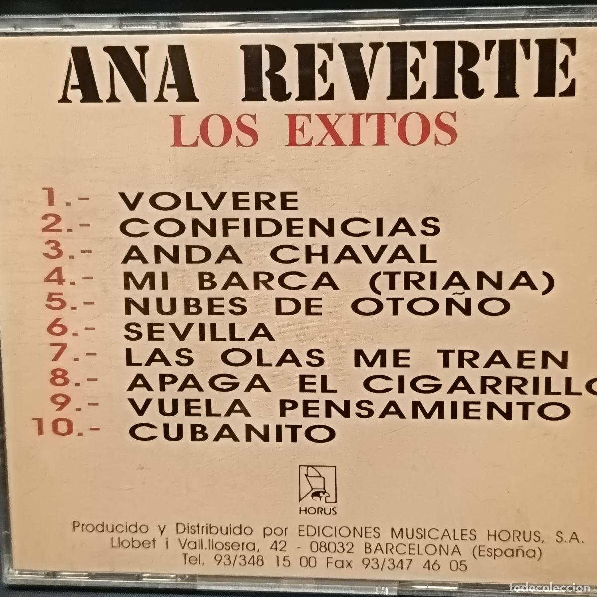 CDs de m&uacute;sica: ANA REVERTE, LOS EXITOS. CD - Foto 2