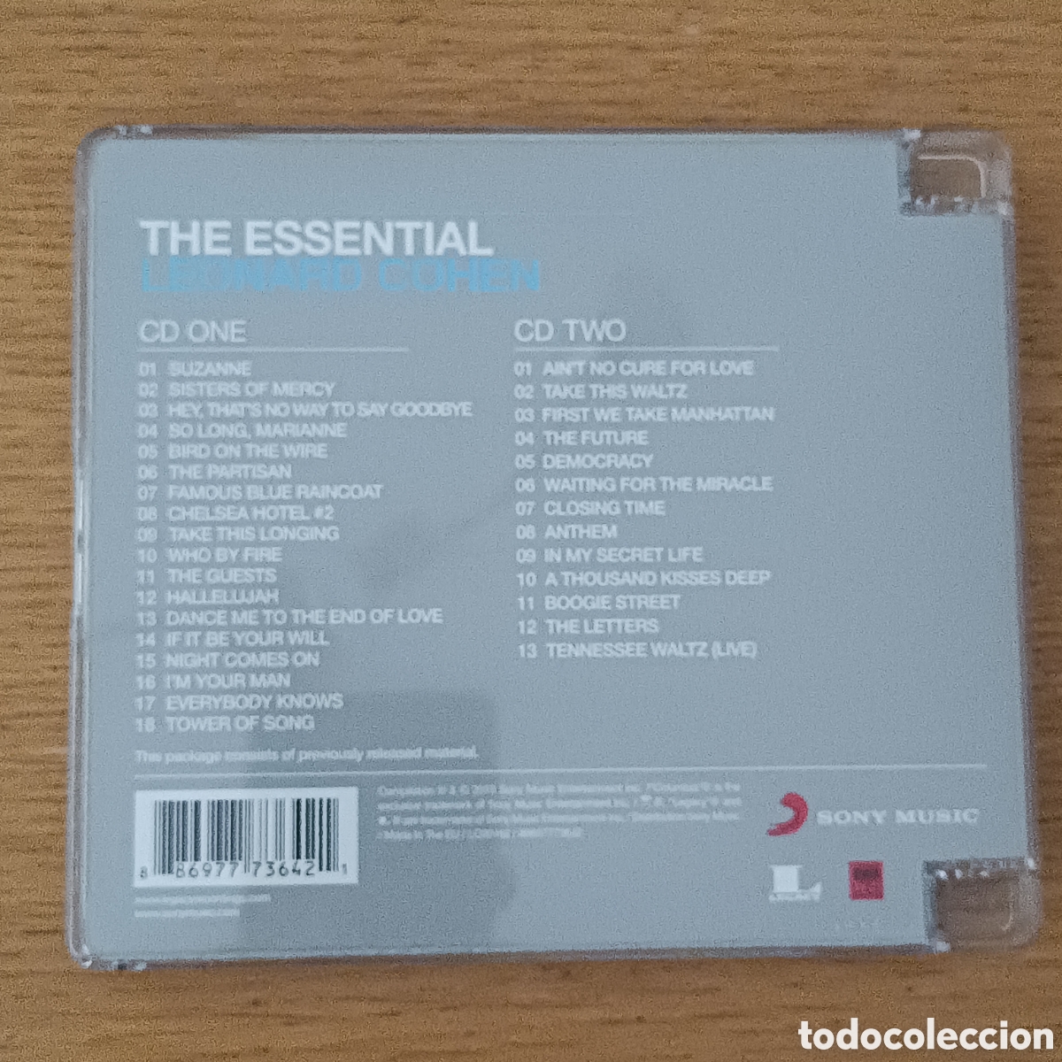 CDs de m&uacute;sica: Leonard Cohen (2 CDs) The Essential - Foto 2