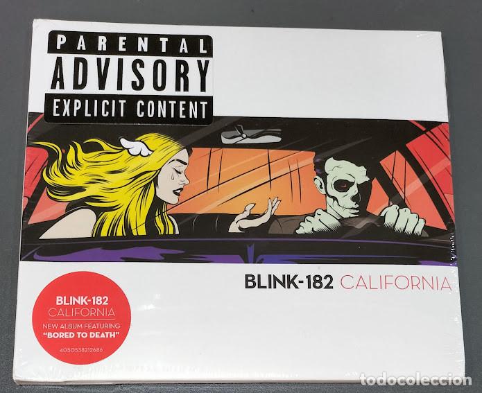 CDs de M&uacute;sica: Blink 182 - California - CD BMG 2016. Nuevo, precintado.