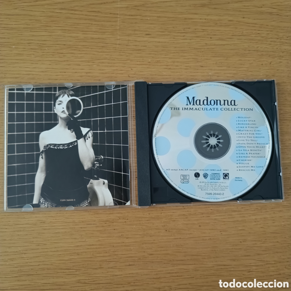 CDs de m&uacute;sica: Madonna CD The Immaculate Collection - Foto 3