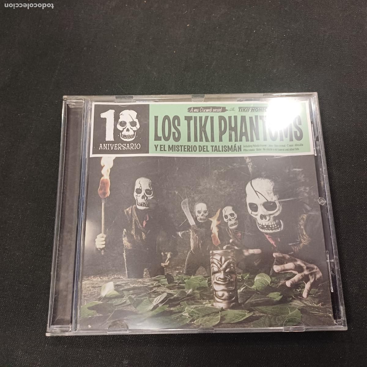 CDs de M&uacute;sica: LOS TIKI PHANTOMS/Y EL MISTERIO DEL TALISMAN/CD.