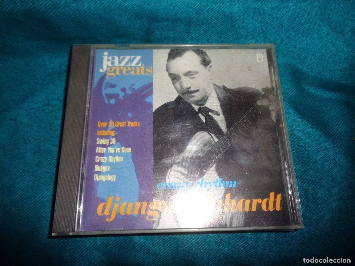CDs de m&uacute;sica: DJANGO REINHARDT. CRAZY RHYTHM. JAZZ GREATS. CD. IMPECABLE.(#) - Foto 1