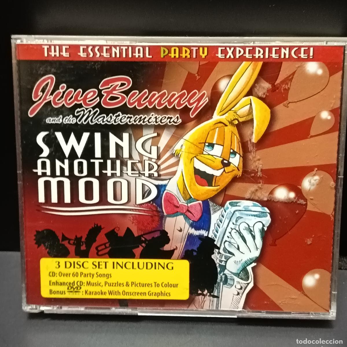 Music CDs: JIVE BUNNY & THE MASTERMIXERS, Swing another Mood. 2CD + DVD