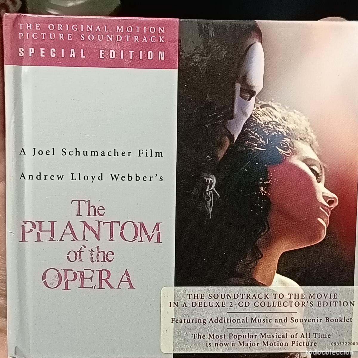 Musik-CDs: The Phantom of the Opera, Joel Schumacher film. Special Edition 2CD + Fotos.
