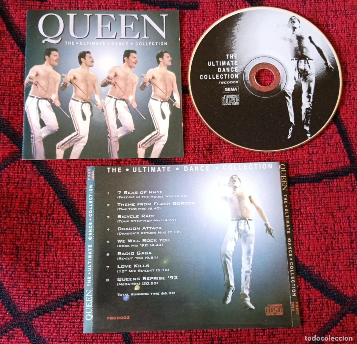 CDs de M&uacute;sica: QUEEN ** The Ultimate Dance Collection ** CD ORIGINAL (NO OFICIAL) FREDDIE MERCURY