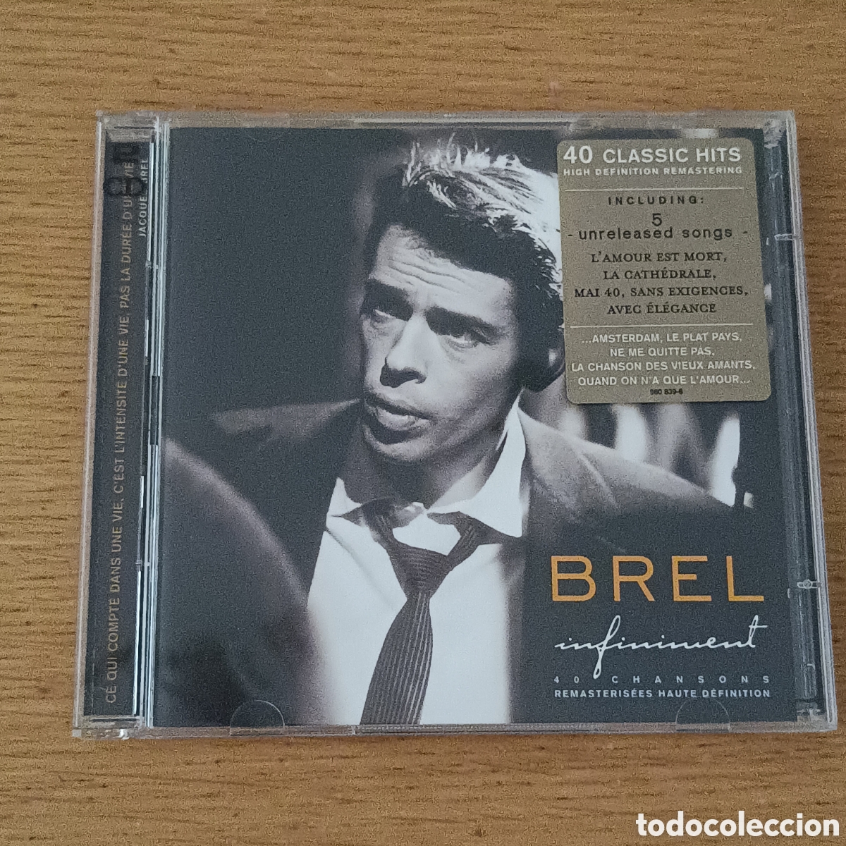 CDs de M&uacute;sica: Brel (2 CDs) Infiniment