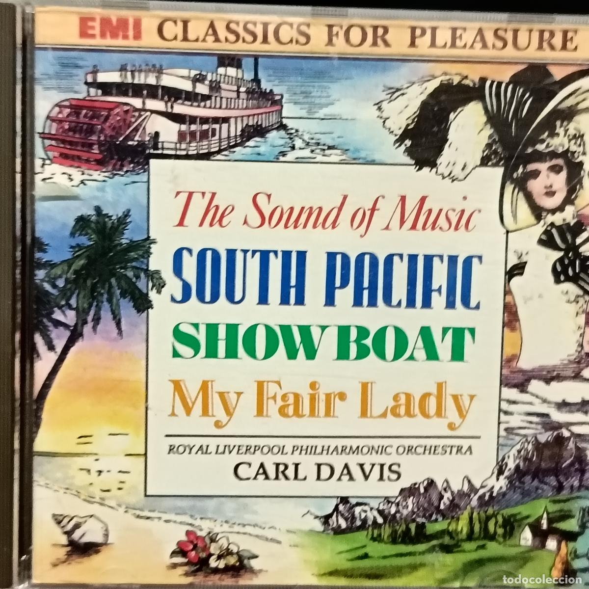 CD de M&uacute;sica: CD CARL DAVIS: THE SOUND OF MUSIC, SHOW BOAT, SOUTH PACIFIC, MY FAIR LADY