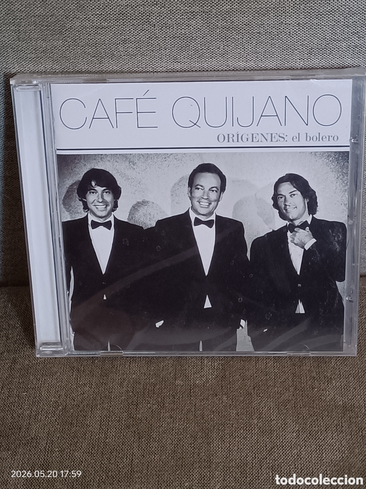 CDs de M&uacute;sica: CAFE QUIJANO OR&Iacute;GENES: EL BOLERO. CD.precintado