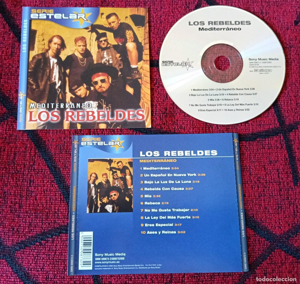 CDs de M&uacute;sica: LOS REBELDES ** Mediterraneo (Serie Estelar) ** CD 2000