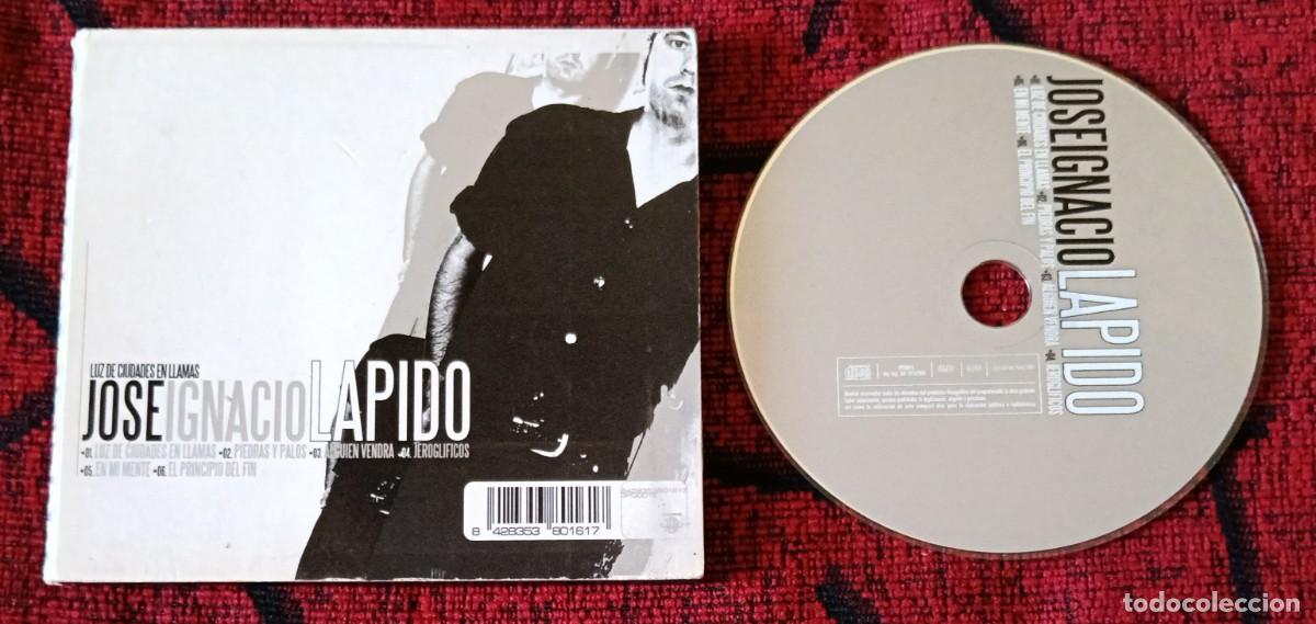 CDs de M&uacute;sica: JOSE IGNACIO LAPIDO ** Luz De Ciudades En Llamas ** CD 2001