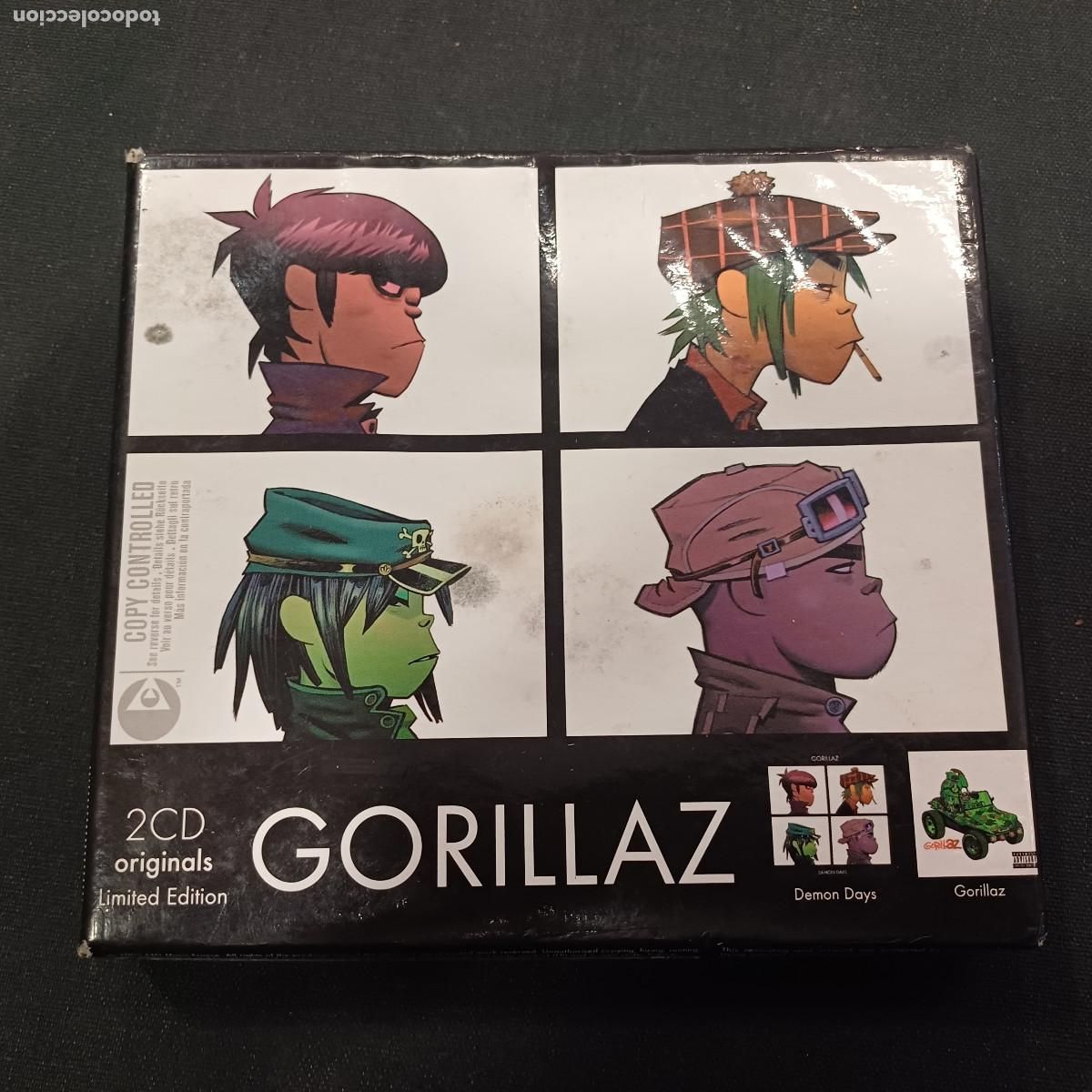 CDs de M&uacute;sica: GORILLAZ/DEMONN DAYS-GORILLAZ/CD 2 DISCOS LIMITED EDITION.