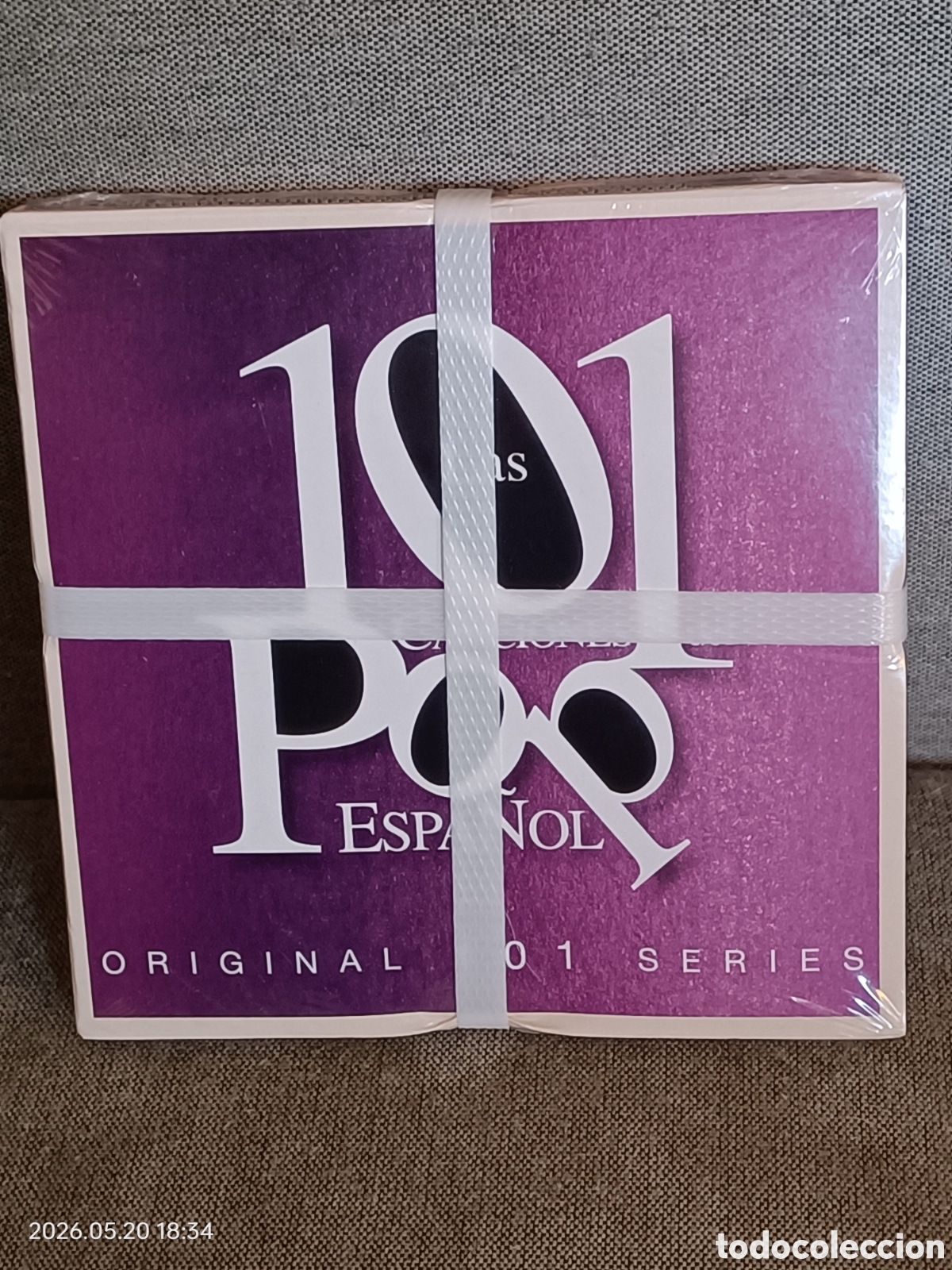 CDs de M&uacute;sica: 5 cd's 101 Canciones Pop Espa&ntilde;ol. Nikis,Limones, Secretos, Hombres G, Bunbury, Alaska, Fito, Ron pre