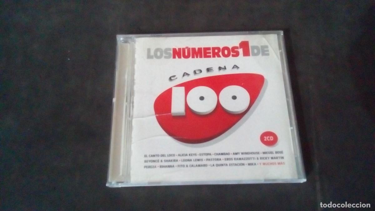 CDs de M&uacute;sica: Los n&uacute;meros 1 de cadena 100. DOBLE cd. 2008-BUEN ESTADO