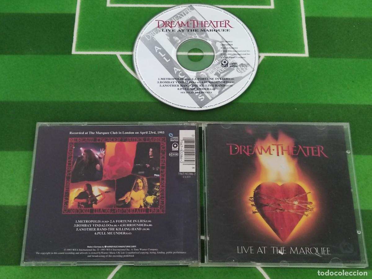 CDs de M&uacute;sica: CD 456 Dream Theater - Live The Marquee / 1993