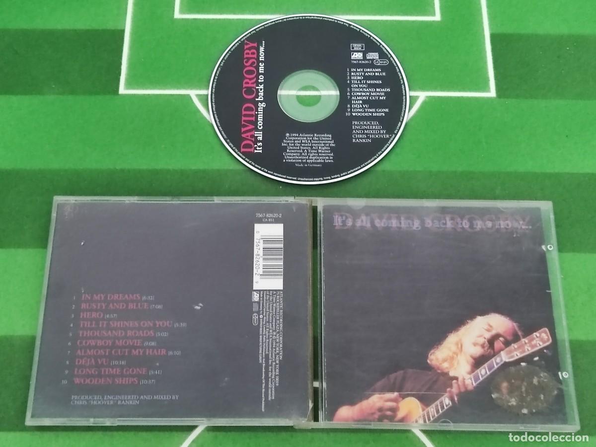 CDs de M&uacute;sica: CD 459 David Crosby - It's all coming back to me now... / 1994