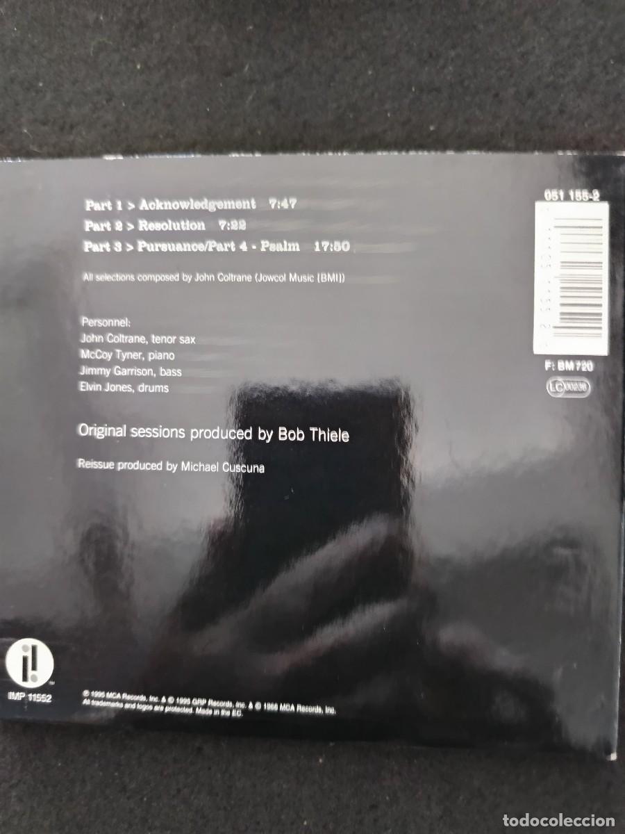 CDs de m&uacute;sica: A LOVE SUPREME / JOHN COLTRANE - Foto 2