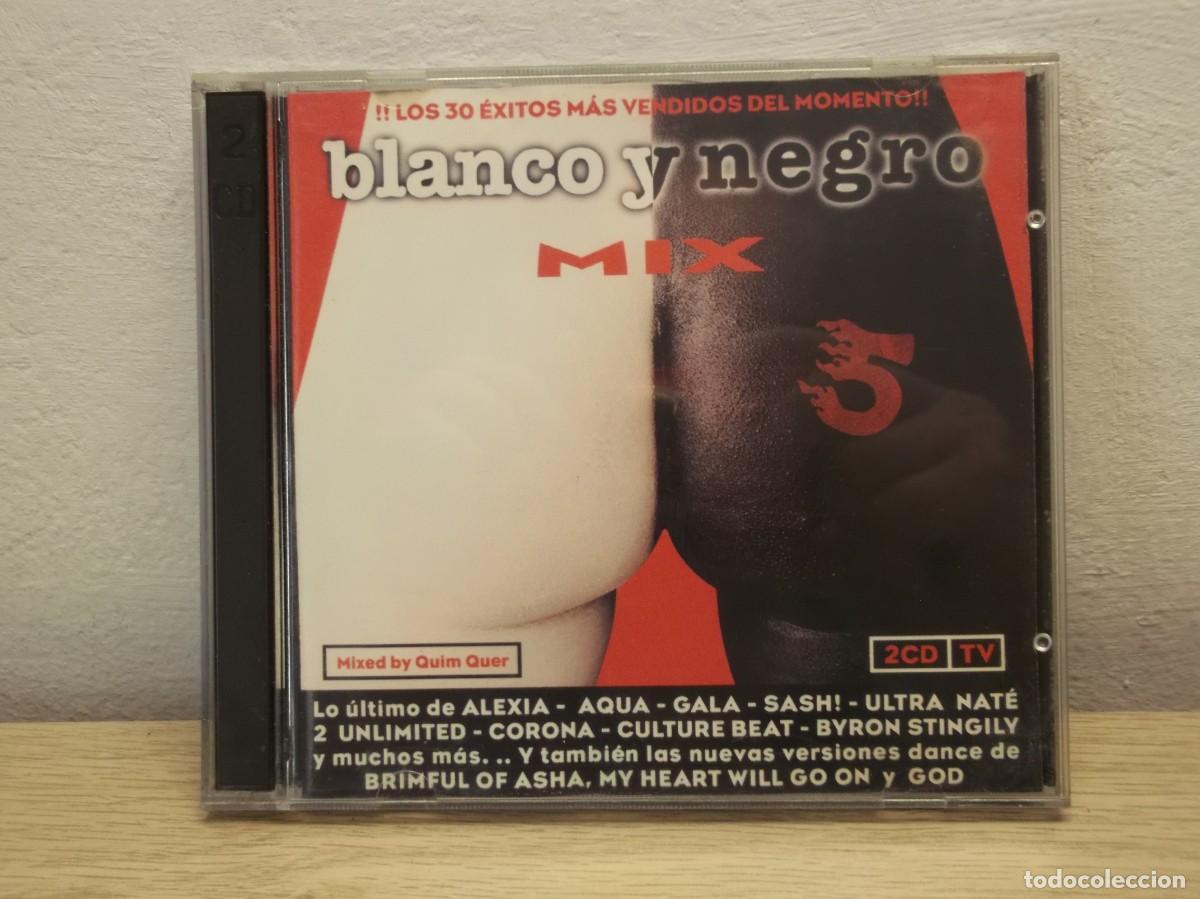 CDs de M&uacute;sica: Blanco Y Negro Mix 5 DOBLE CD