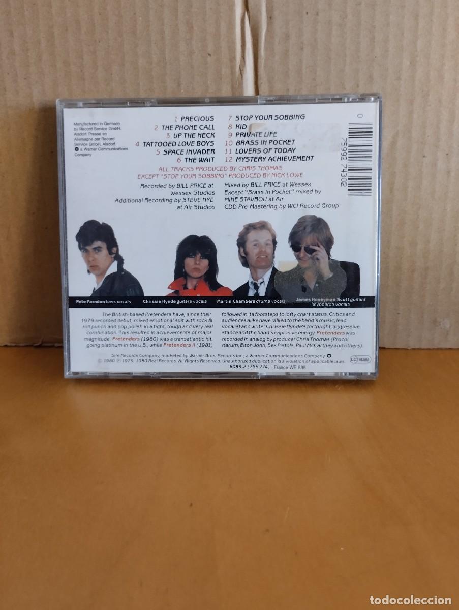 CDs de m&uacute;sica: PRETENDERS ---- PRETENDERS - Foto 2