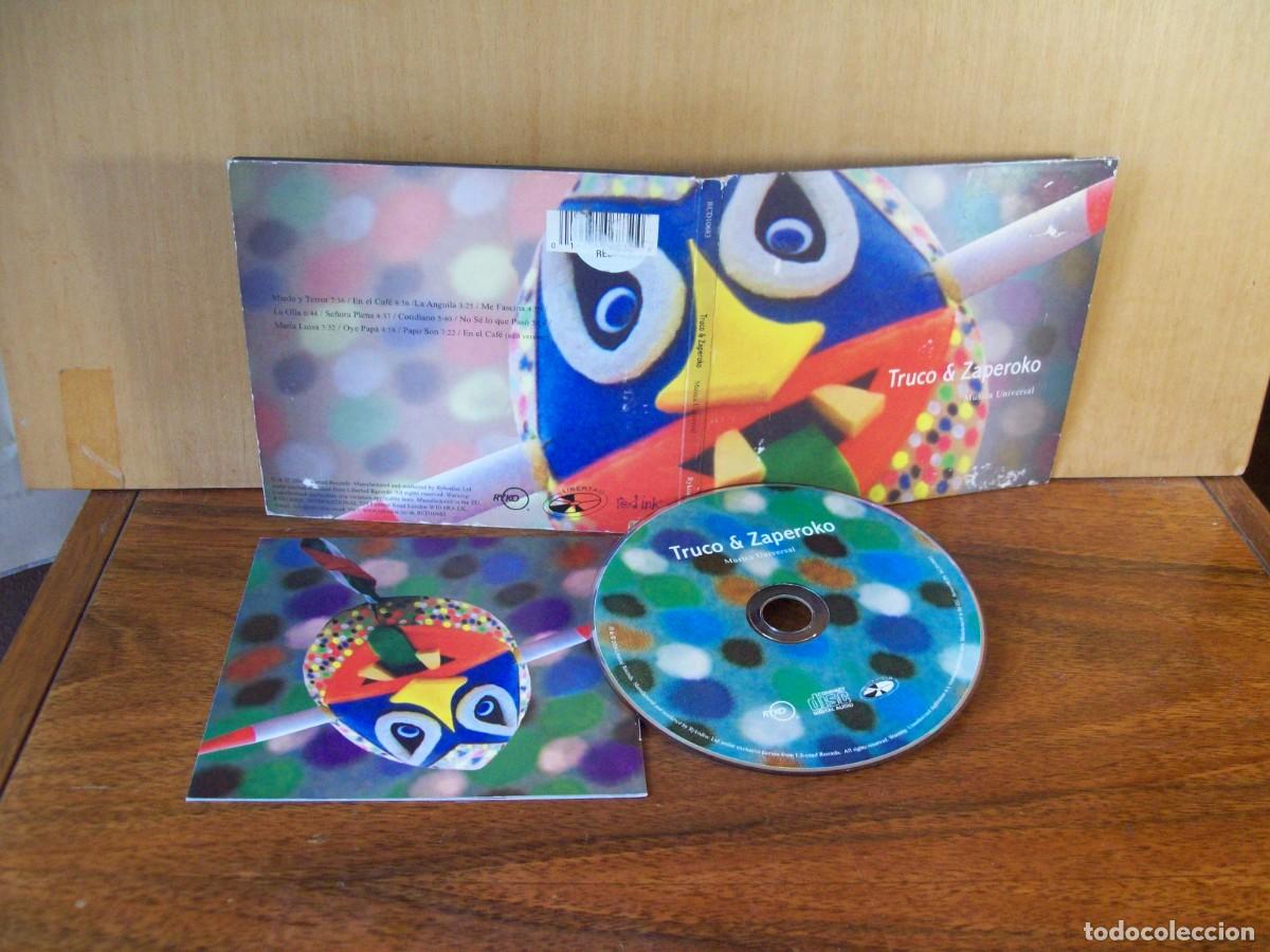 CDs de M&uacute;sica: TRUCO & ZAPEROKO - MUSICA UNIVERSAL - CD DIGIPACK CARPETA ALGO USADA