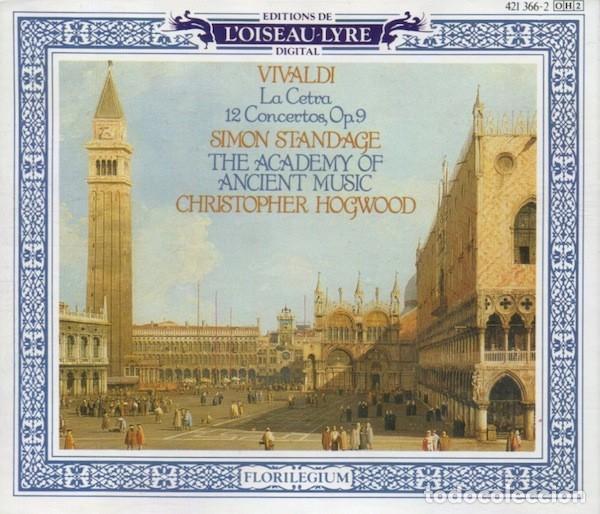 CDs de M&uacute;sica: Vivaldi - Simon Standage / The Academy Of Ancient Music / La Cetra - 12 Concertos, Op.9-Box 2 x CD