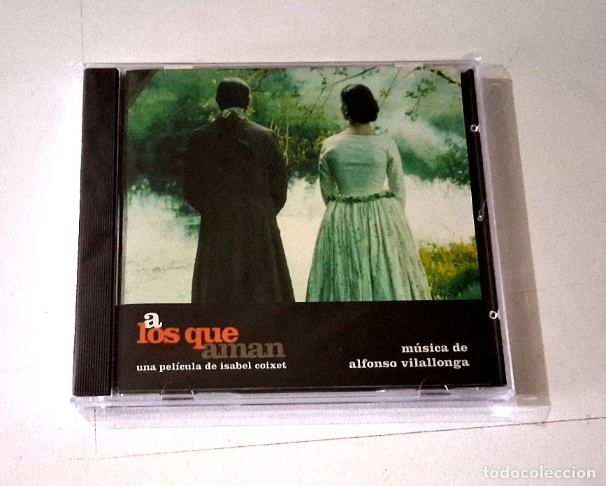 CDs de M&uacute;sica: ORIGINAL SOUNDTRACK &rdquo;A LOS QUE AMAN&rdquo; CD 27 TRACKS ALFONSO VILALLONGA BSO OST BAN