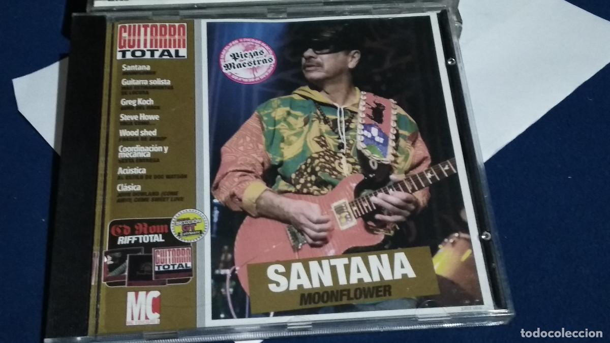 CDs de M&uacute;sica: CD ROM GUITARRA TOTAL N&ordm; 88 SANTANA / MOONFLOWER