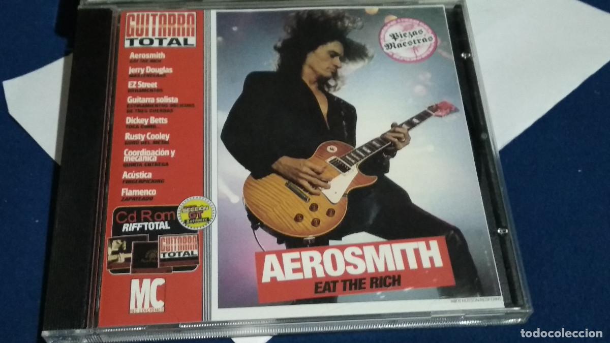 CDs de M&uacute;sica: CD ROM GUITARRA TOTAL N&ordm; 87 AEROSMITH / EAT THE RICH