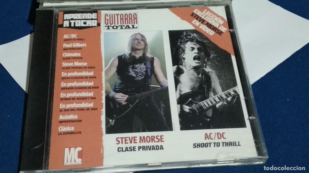 CDs de M&uacute;sica: CD ROM GUITARRA TOTAL N&ordm; 84 STEVE MORSE + AC / DC