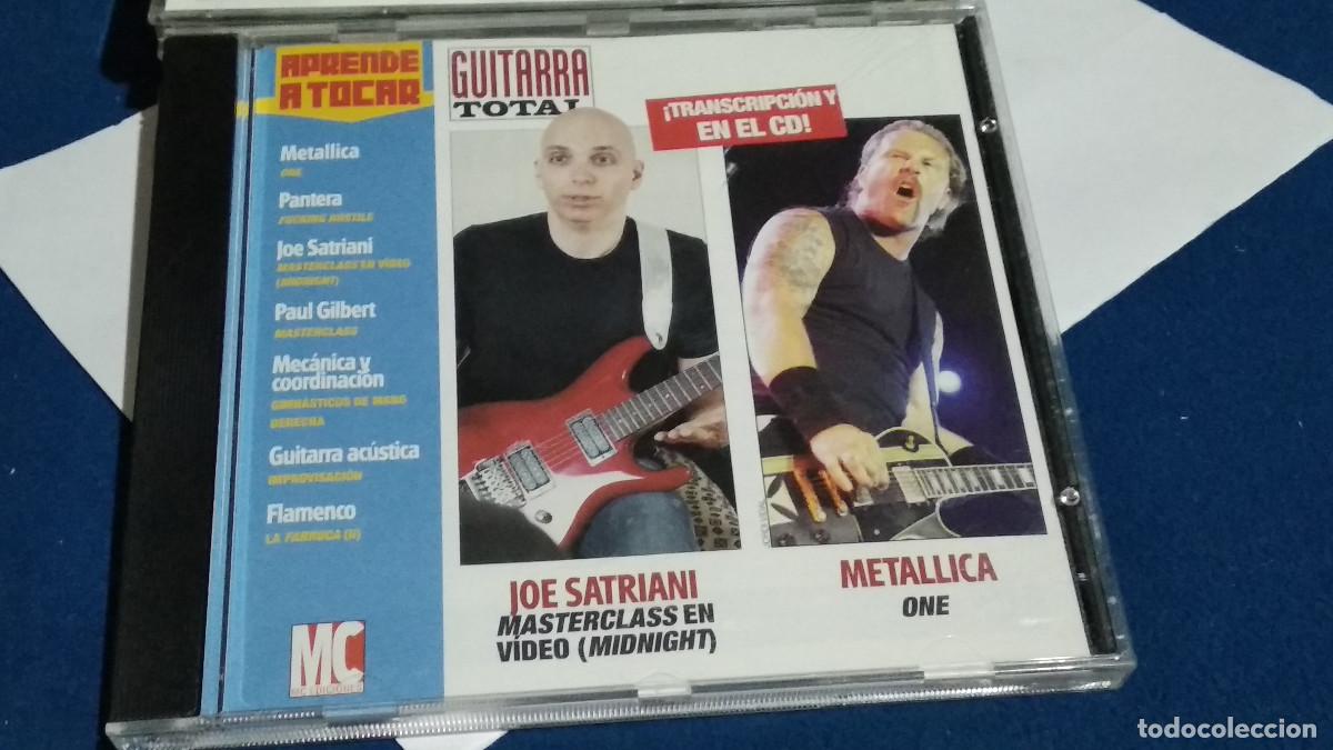 CDs de M&uacute;sica: CD ROM GUITARRA TOTAL N&ordm; 83 JOE SATRIANI / METALLICA