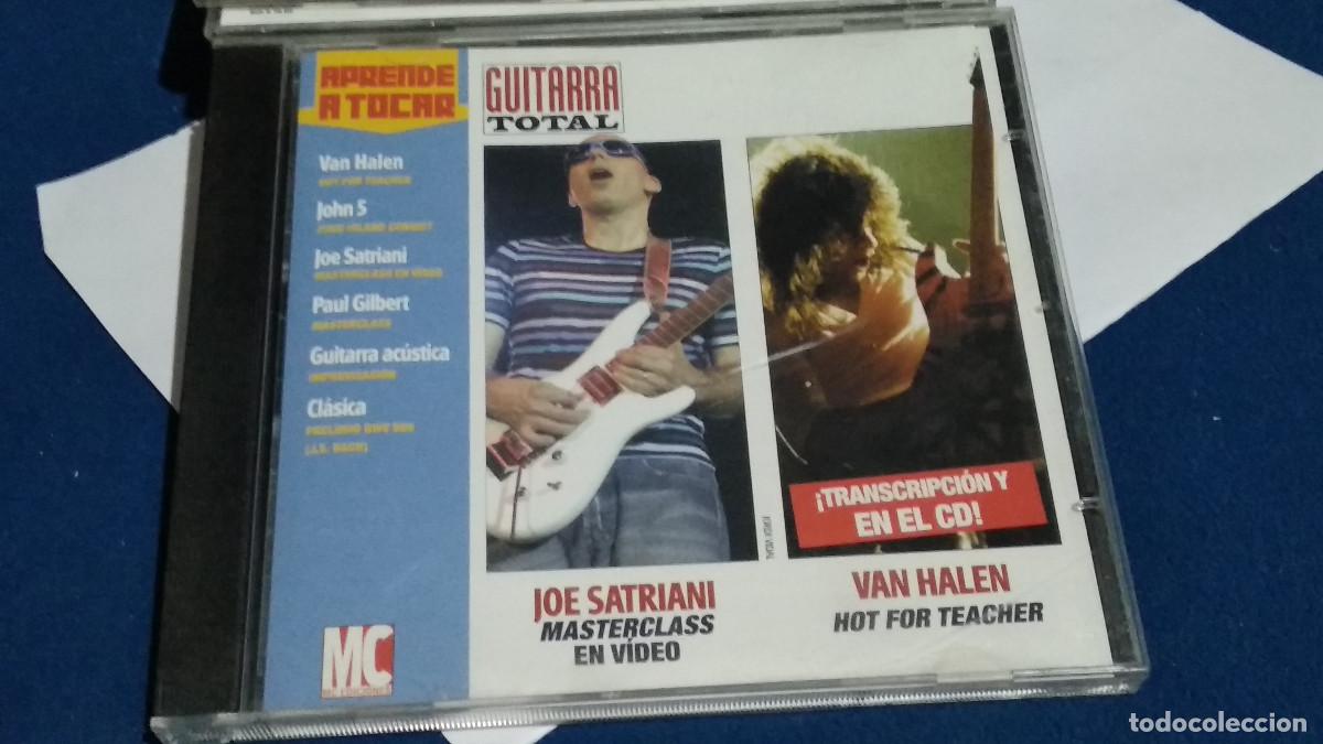 CDs de M&uacute;sica: CD ROM GUITARRA TOTAL N&ordm; 80 JOE SATRIANI / VAN HALEN